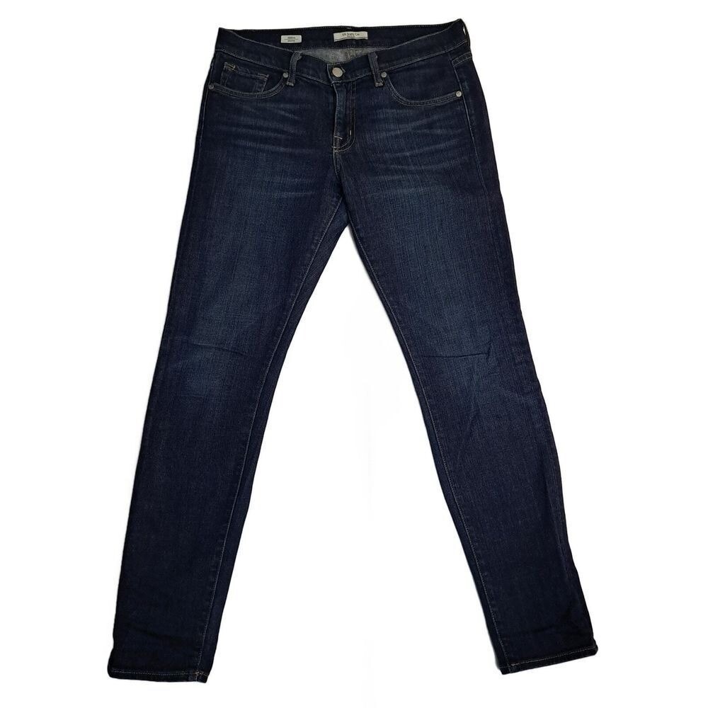 US Jeans Co Skinny Jeans Womens 28 Dark Wash High Rise Stretch Denim Casual Chic